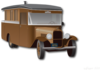 Old Fashioned Vehicle  Clip Art