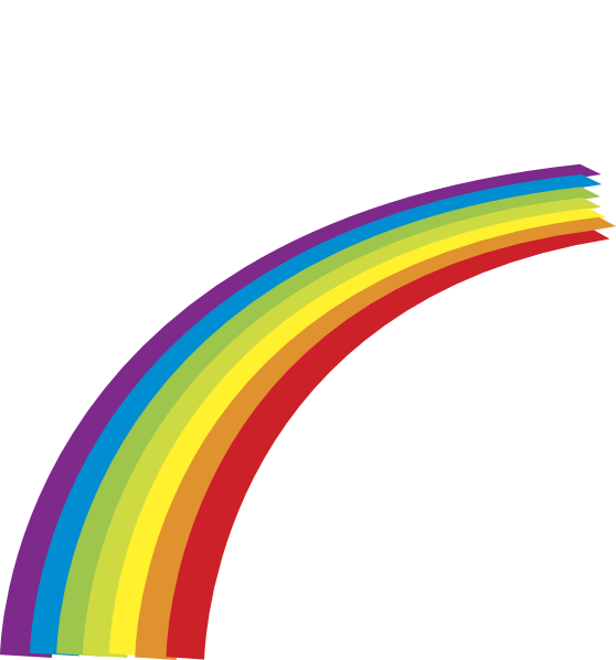 Rainbow Clip Art at Clker.com - vector clip art online, royalty free &  public domain