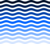 Simple Water Waves Clip Art