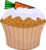Carrot Cake Muffin Clip Art
