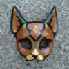 Cat Leather Mask By Merimask Clip Art