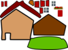 Split House Clip Art