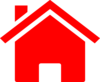 Big Red House Clip Art