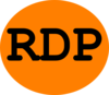 Rdp Orange Circle Clip Art