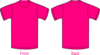 Plain Pink Shirt Clip Art