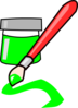 Green Paint Clip Art