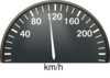 Speedometer 110 Clip Art