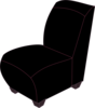 Black Chair Clip Art
