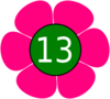  Flower 13 Clip Art