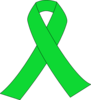 Lyme Disease Awareness Ribbon Clip Art