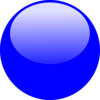 Bubble Blue Icon Clip Art