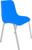 Classroom Blue Chair Clip Art