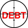 Debt Destruction Clip Art
