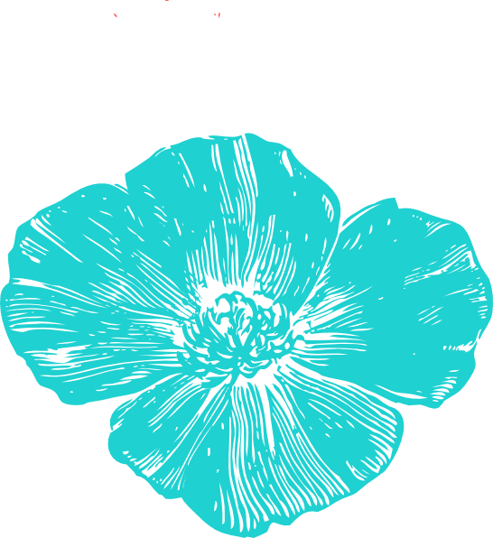 Blue Poppies Clip Art at Clker.com - vector clip art online, royalty