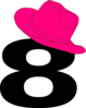  8  Cowgirl Hat Clip Art