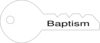 Baptism Key Clip Art