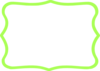 Frame Green White Clip Art