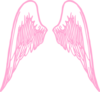 Pink Angelwings Clip Art