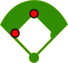 Green Infield Clip Art