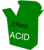 Box Green Acid Clip Art