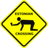 Estonain Crossing Final Clip Art