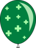 Green Ballon Clip Art