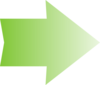 E Arrow Green Clip Art