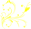 Hibiscus-yellow Clip Art