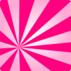 Gradient Rays Pink Clip Art