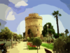 Salonica White Tower Clip Art