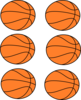 Basketball Boarder Clip Art