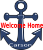 Welcome Home Anchor Clip Art