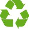 Recycling Symbol Green  Clip Art
