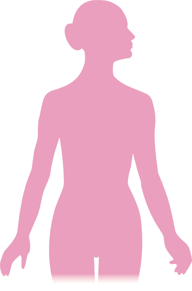 Pink Woman Silhouette Clip Art at Clker.com - vector clip art online,  royalty free & public domain