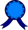 Blue Medal Clip Art