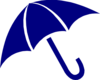 Navy Umbrella Clipart Clip Art