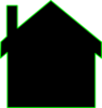 Lime House Outline Clip Art