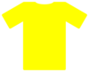 Yellow Soccer Jersey Clip Art