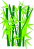 Bamboo Green Clip Art