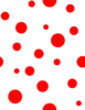 Red Polka Dots Clip Art