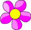 Purple Flower 2 Clip Art