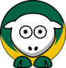 Sheep - Norfolk State Spartans - Team Colors - College Football Clip Art