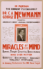 In Person The Eminent Psychologist, Dr. C.a. George Newmann Presenting America S Most Unusual Entertainment Miracles Of The Mind ....  Clip Art
