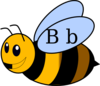 Bumble Bee Lacing Clip Art