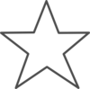 Star-unchecked Clip Art