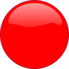 Red Circle Icon Clip Art