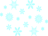 Snow Blue Clip Art