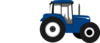 Tractor Blue Clip Art