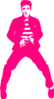 Pink Elvis Clip Art