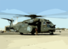 An Mh-53e  Sea Dragon  Helicopter From Hm-14 Clip Art
